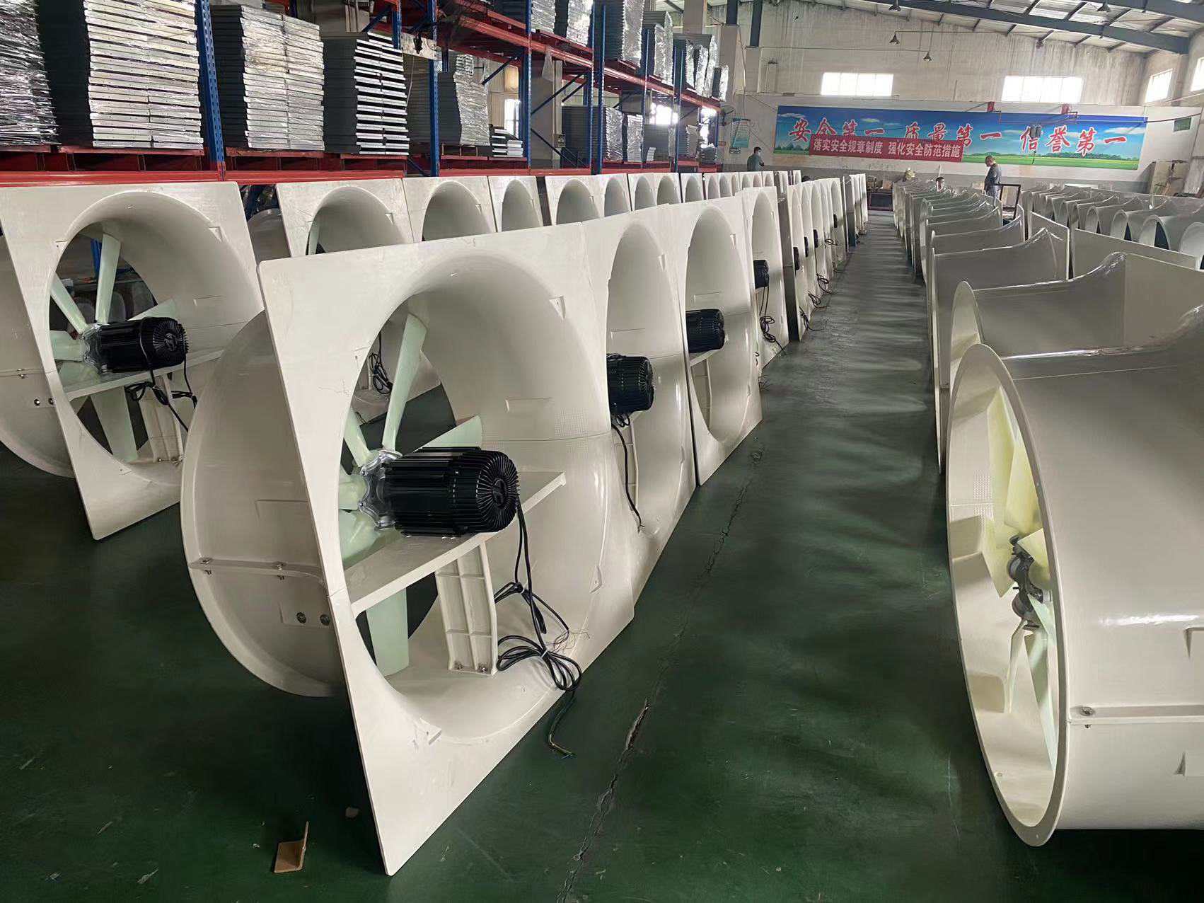 Sản phẩm quạt FRP mới do Jienuo sản xuất